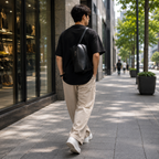 Luxury Leather Hanging Bag for Men | Premium Travel Dopp Kit & Organizer