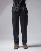 Men’s Black Bootcut Dress Pants – Bootcut Formal Trousers