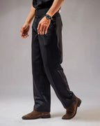 Men’s Black Bootcut Dress Pants – Bootcut Formal Trousers