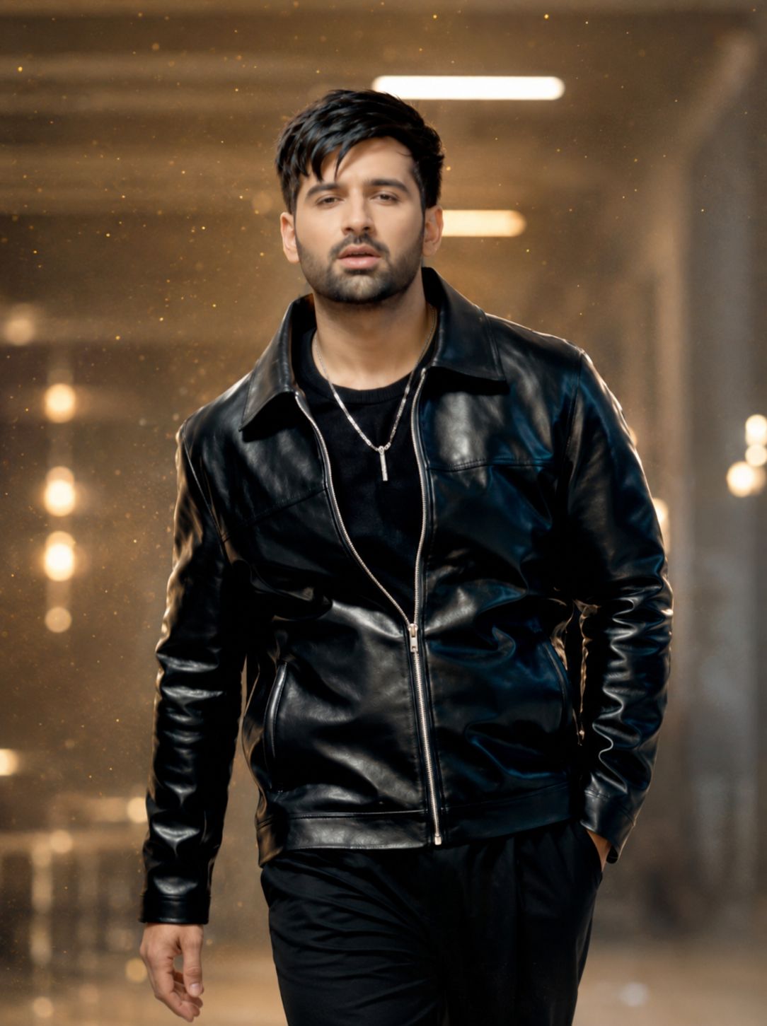 Men’s Yok Black Mafia Style Jacket