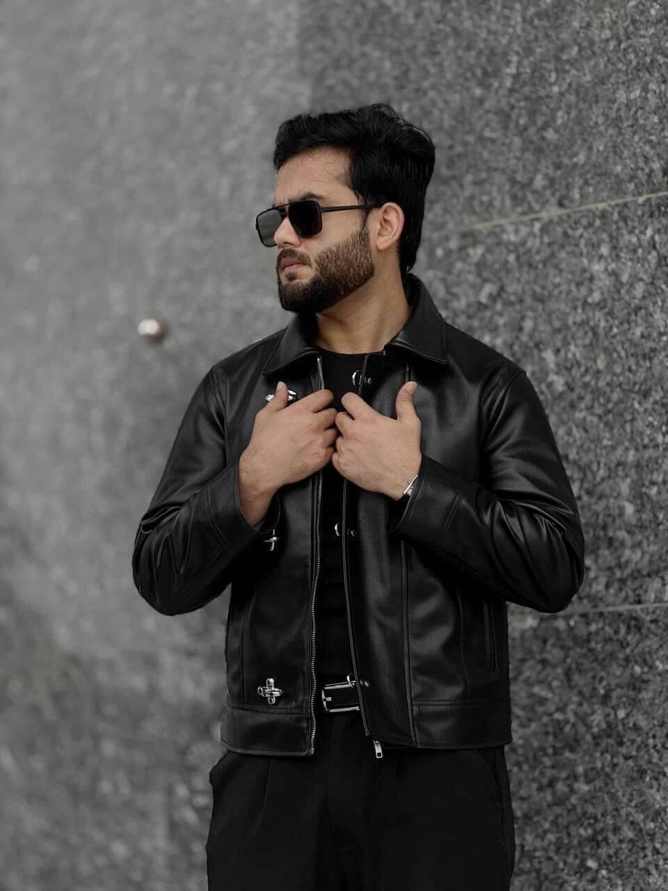 Kardashian Phantom Leather Jacket